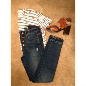 Madewell: 10” High-Rise Skinny Jeans